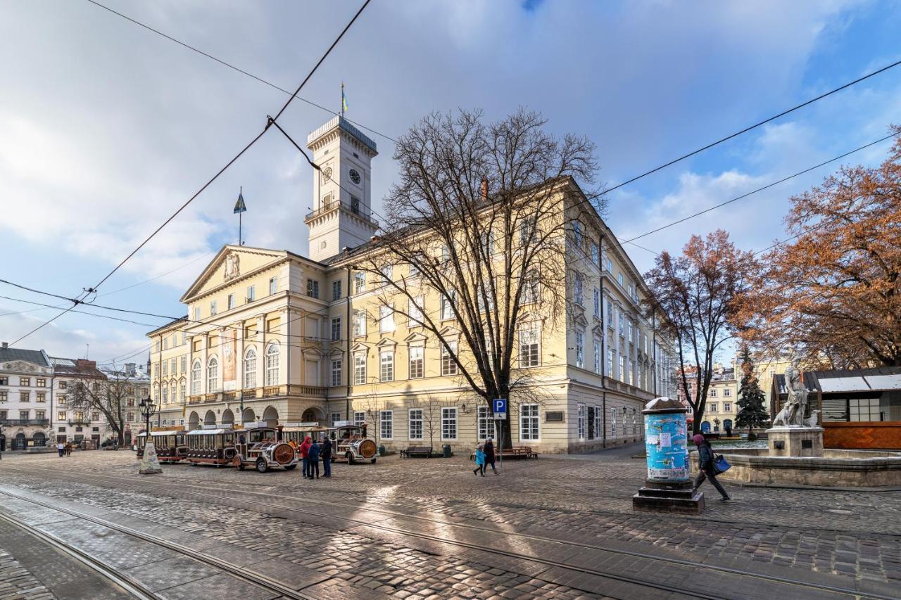 Rynok Square City Center Two Bedroom Apartment! Lemberg Exterior foto